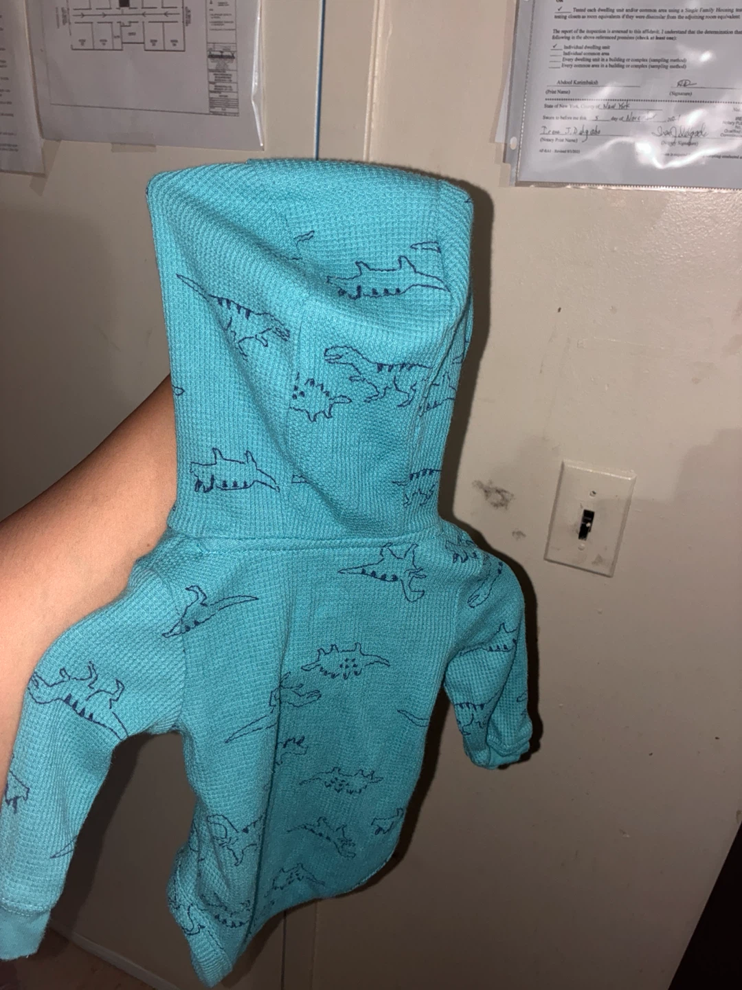 Carter's Dinosaur Long Sleeve Bodysuit - 3M - photo 4