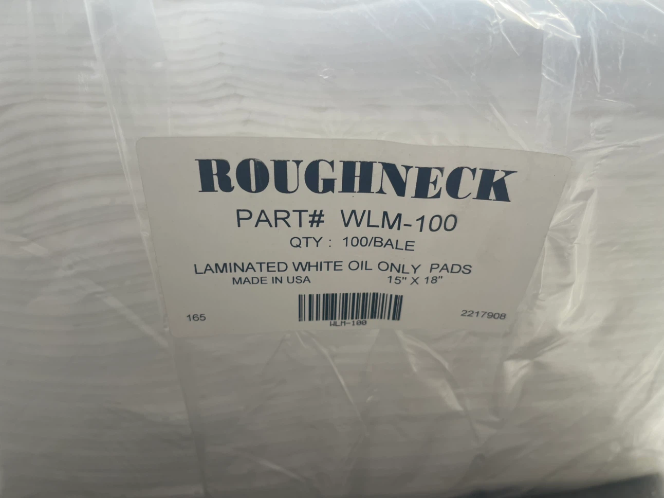 Roughneck Oil Only Spill Pads