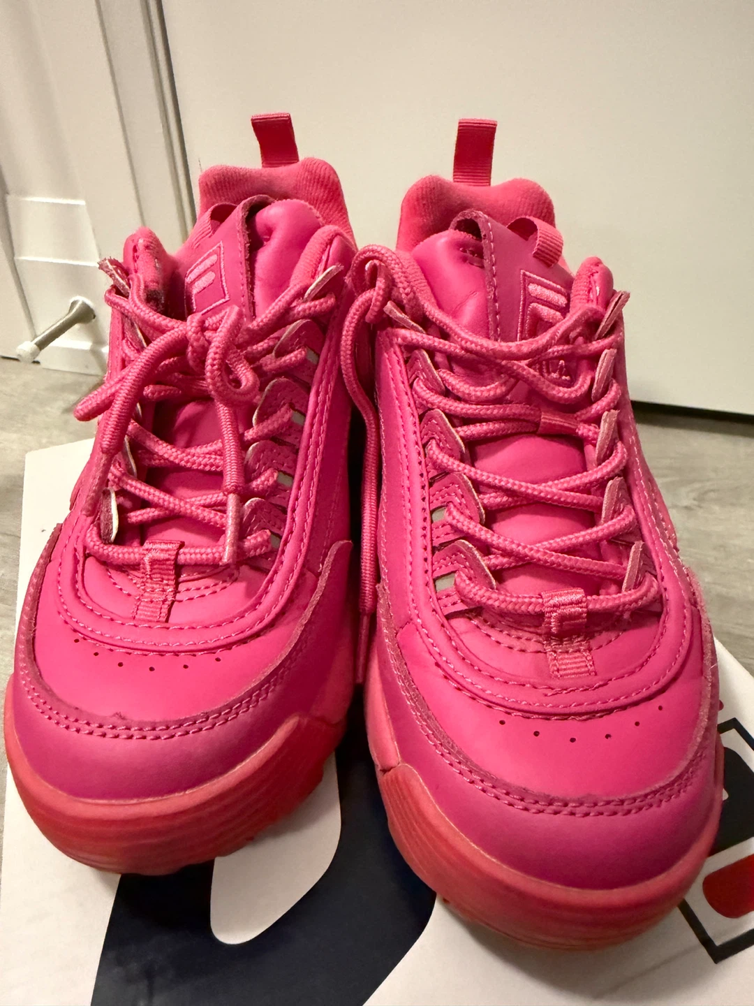 Fila Disruptor II Premium Kids Shoes - Pink - photo 3