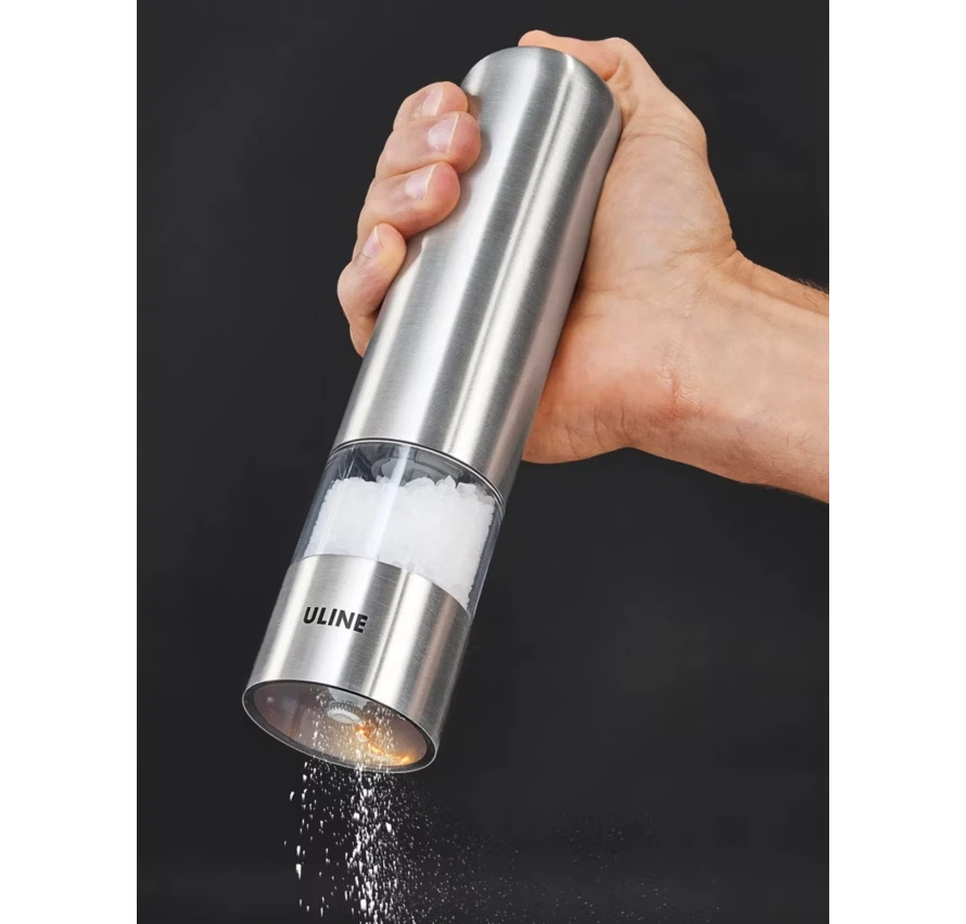 ULINE Stainless Steel Salt and Pepper Grinder Set - photo 2