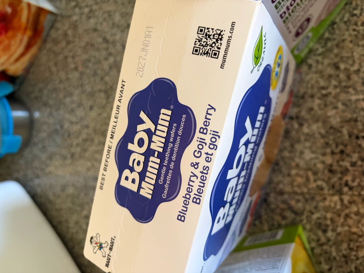 5 Boxes of Organic Baby Teething Wafers - photo 4
