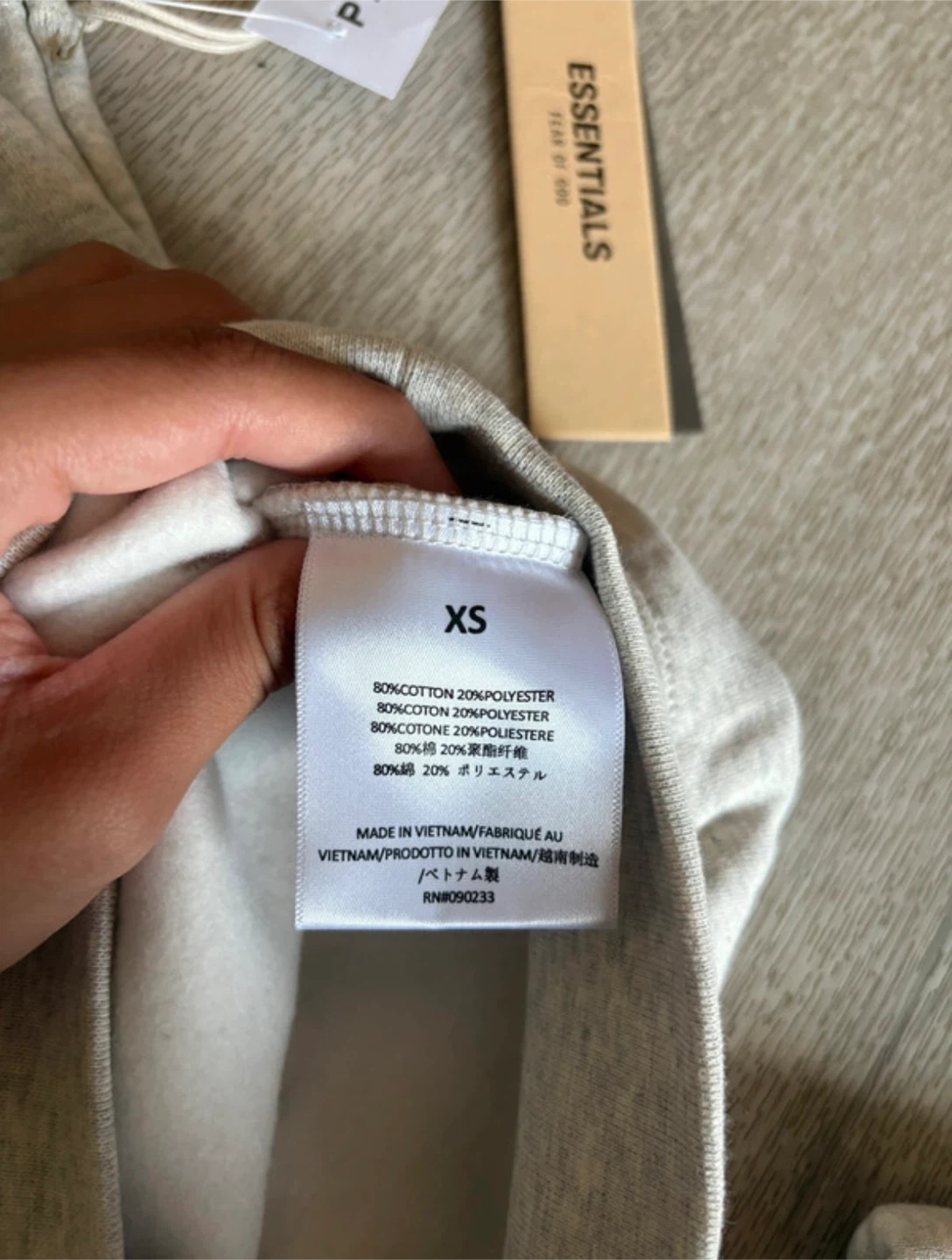 Fear of God Essentials Hoodie and Sweatpants Set - photo 3