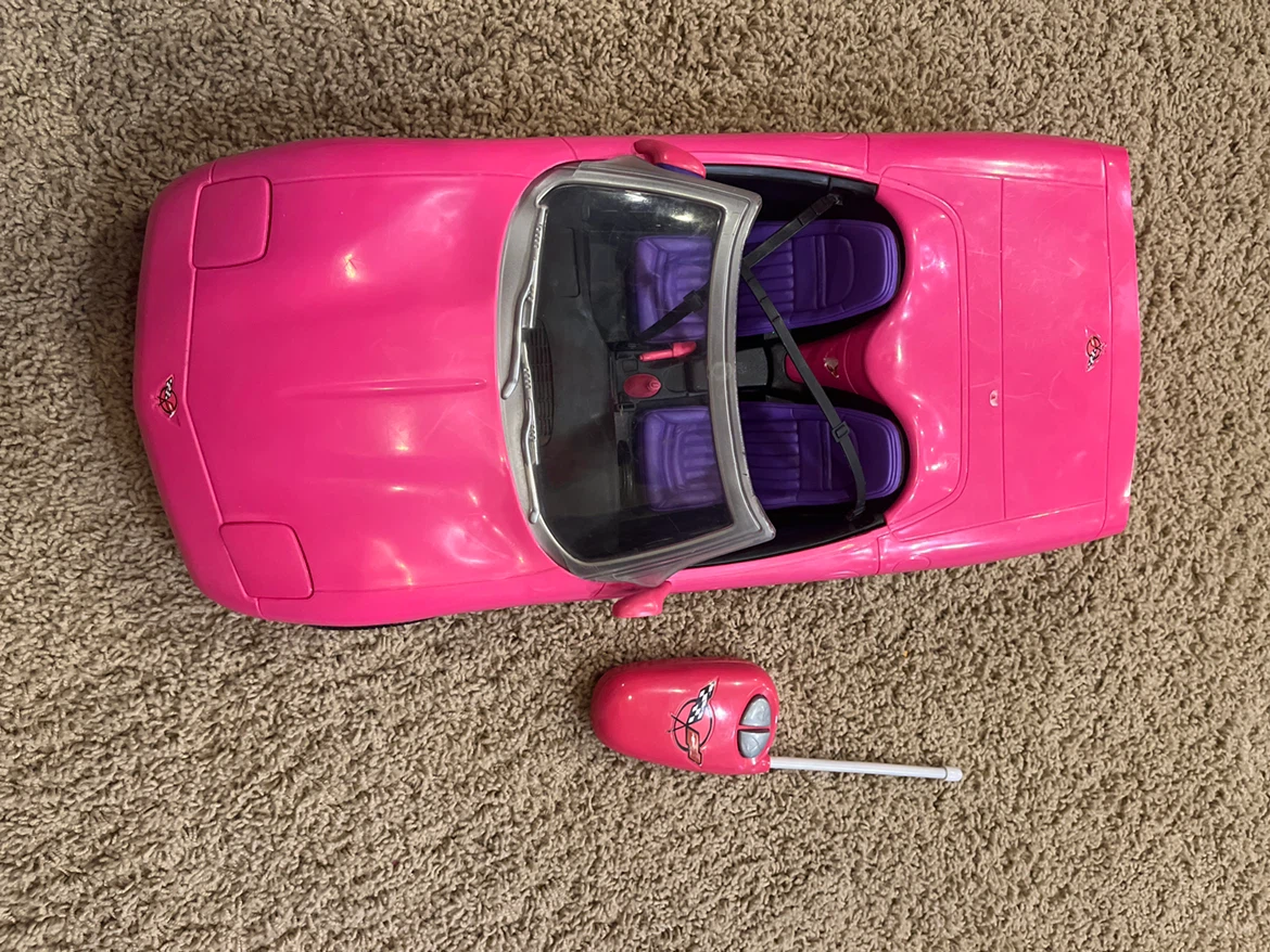 Barbie Remote Control Corvette