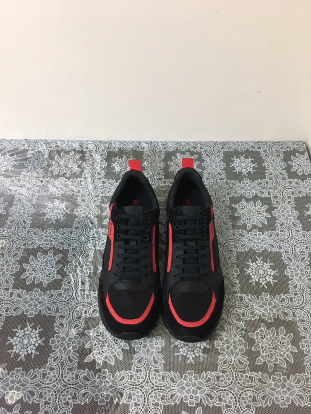 Hugo Boss Black & Red Sneakers