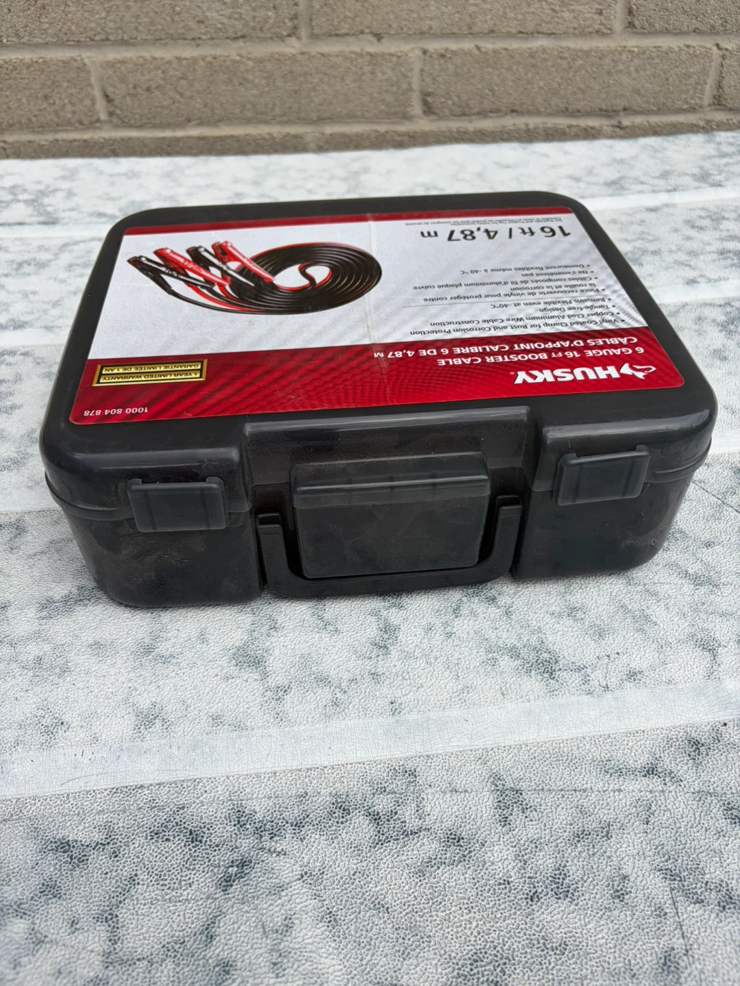 Husky 6 Gauge 16 ft Booster Cables
