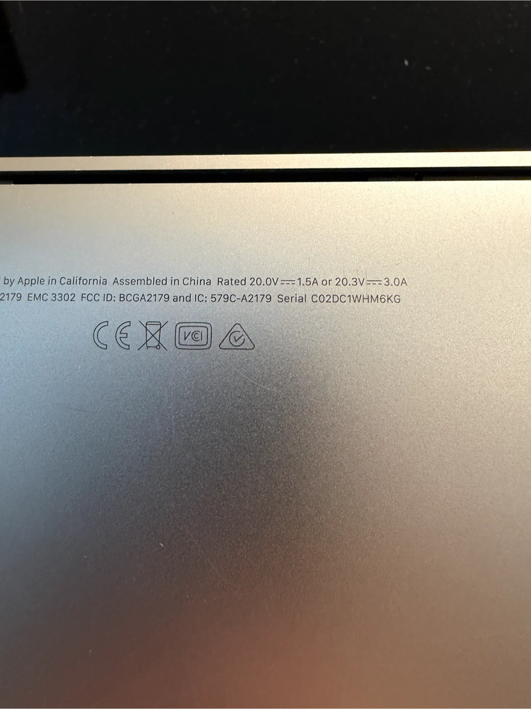 Apple MacBook Air 13” 2020 A2179 i5 8GB 512GB SSD Space Gray - photo 4