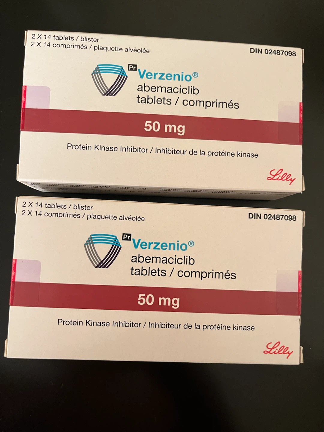 Verzenio abemaciclib tablets 50 mg (2 x 14 tablets)