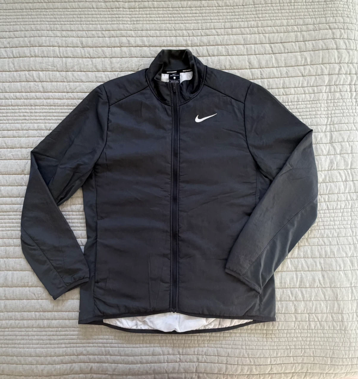 NIKE Men’s Aerolayer Repel Full Zip Running Jacket - Size Large - photo 2