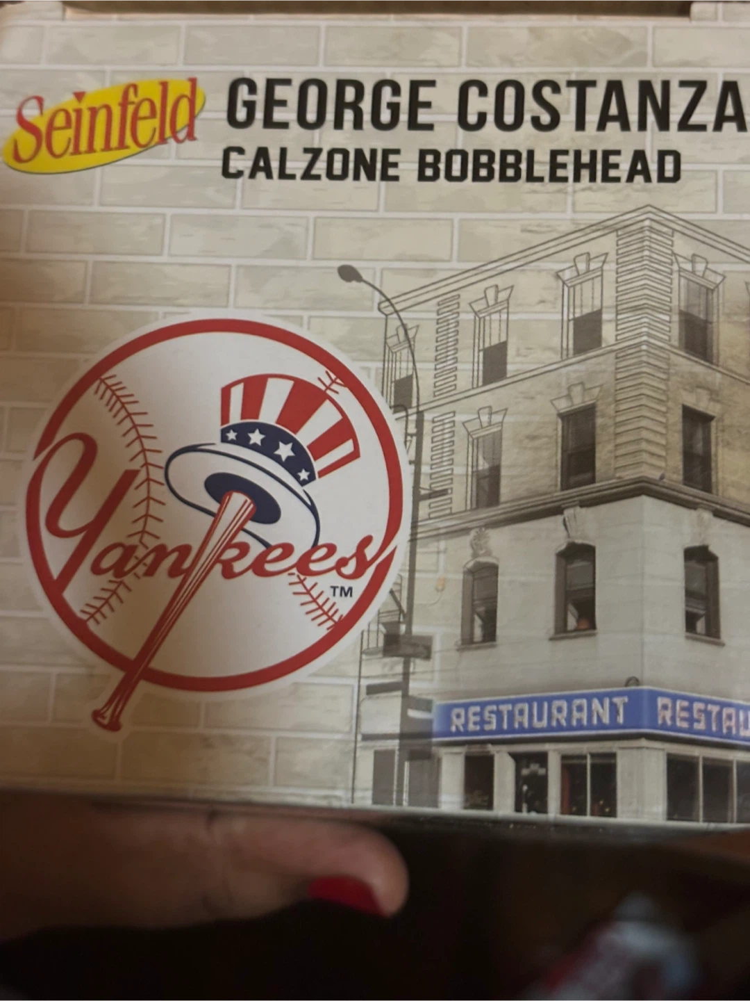 Seinfeld George Costanza Calzone Bobblehead - photo 4