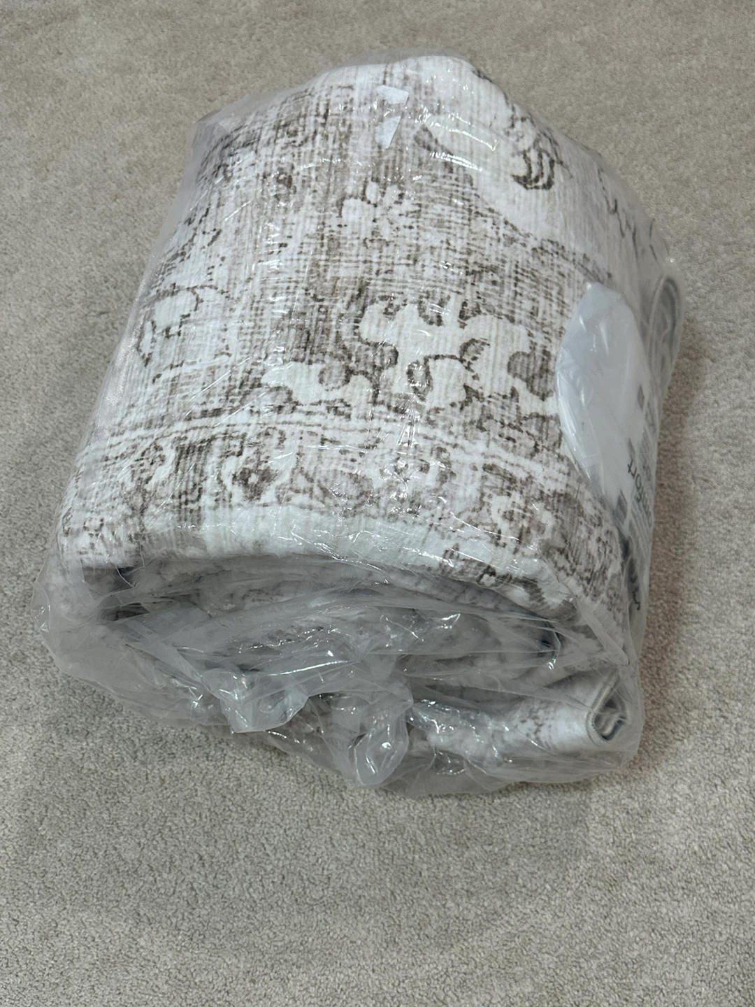 PureCozy Taupe Vintage Area Rug 9x12 - photo 2