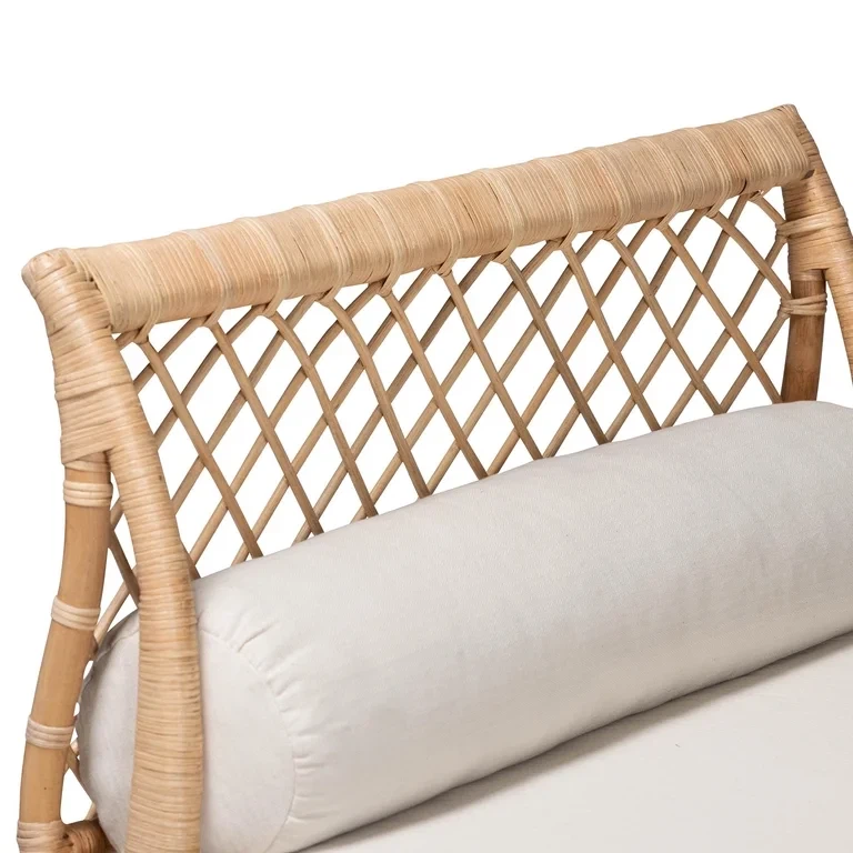 New Boho Rattan Twin Size Daybed Sofa - photo 2