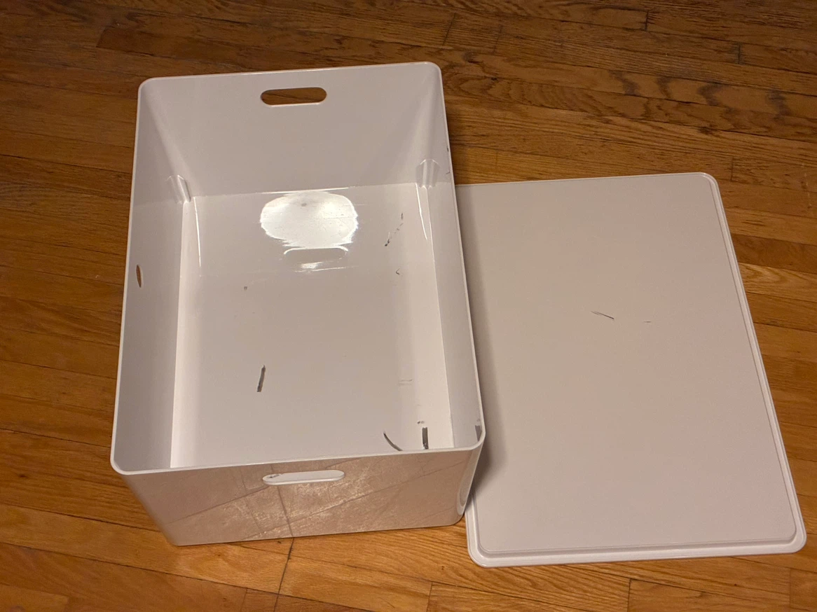 IKEA Kuggis Storage Box with Lid - photo 3
