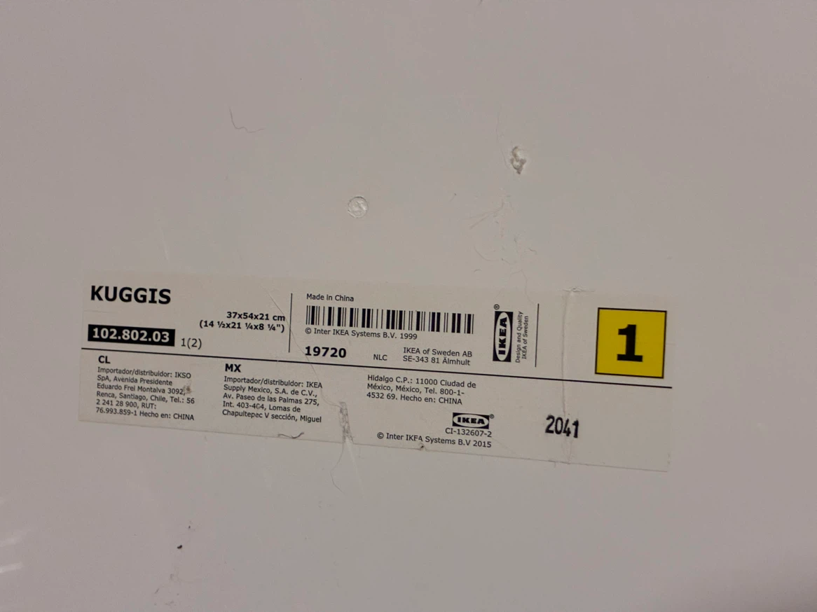 IKEA Kuggis Storage Box with Lid - photo 4