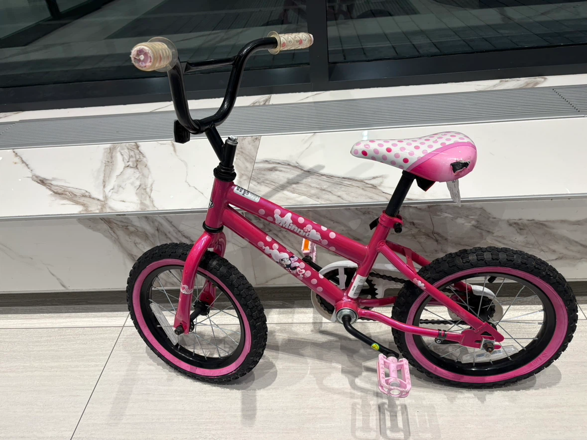 Pink Minnie Mouse Kids' Bike