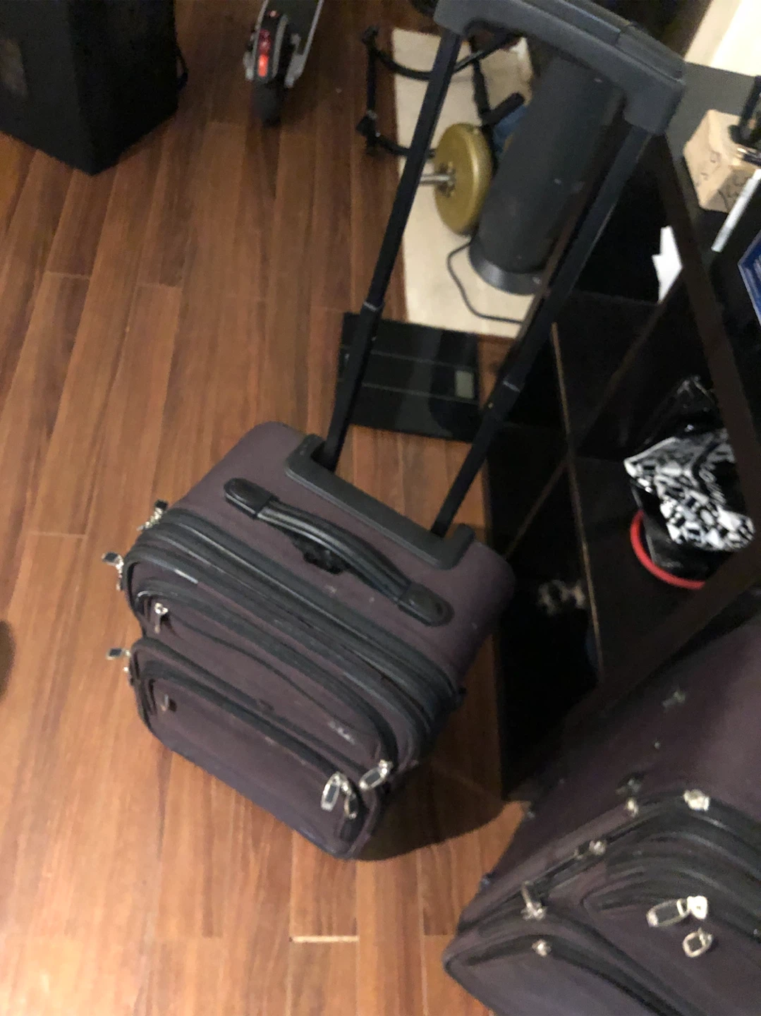Purple Rolling Suitcase - photo 4