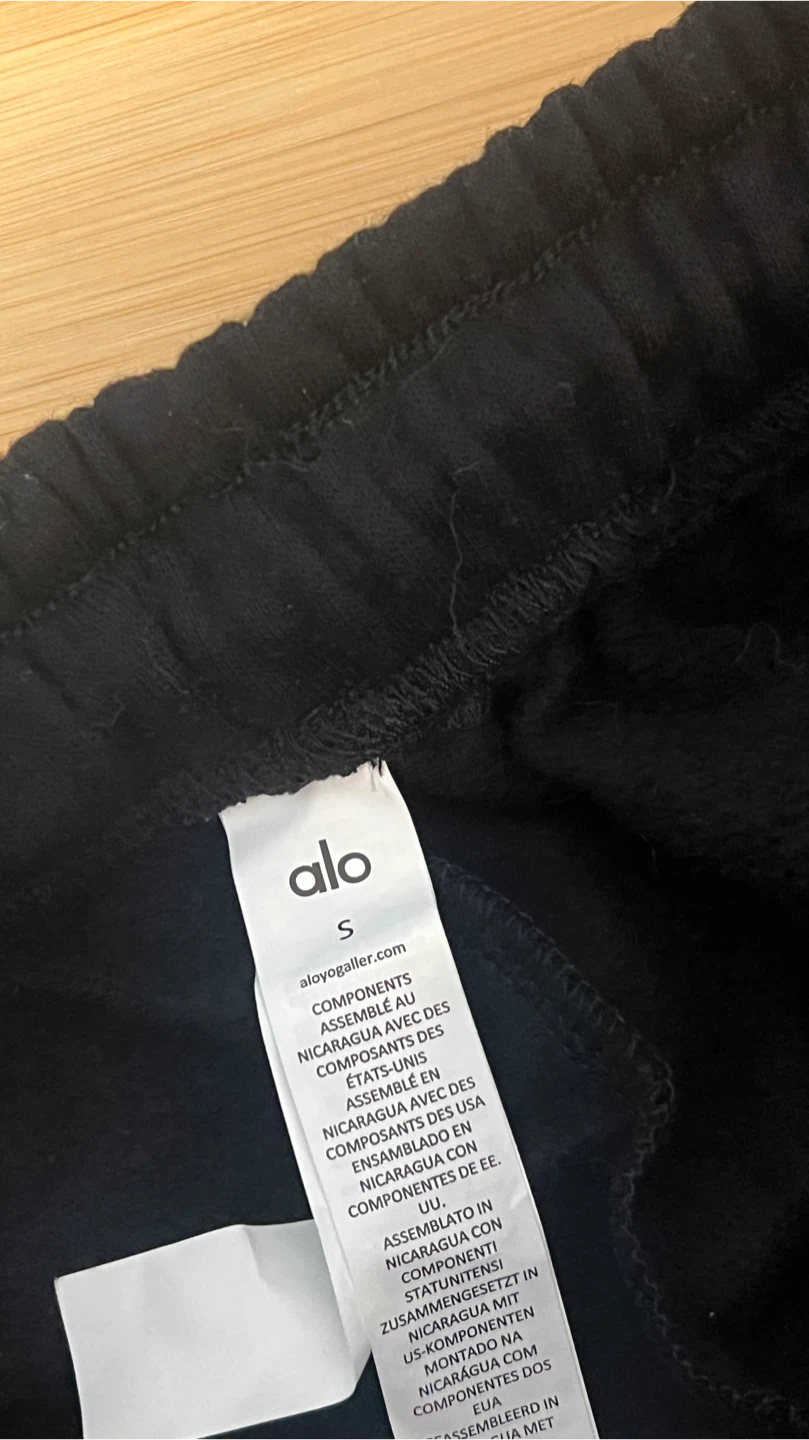 Alo Black Sweatpants - photo 2