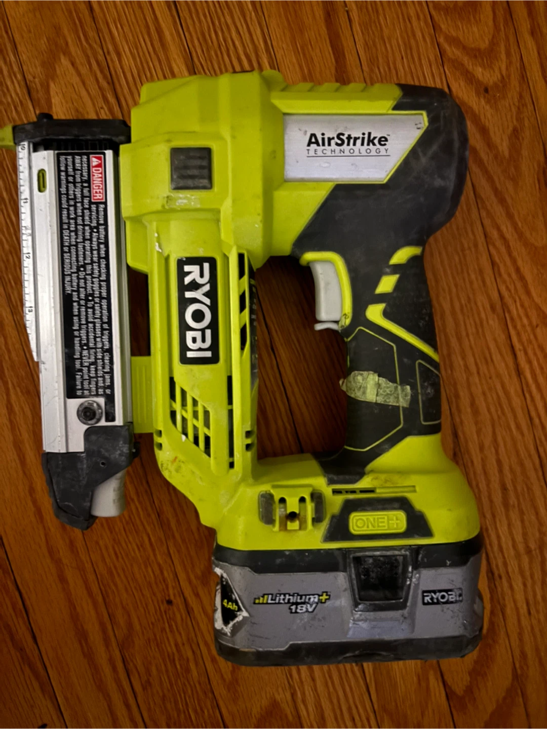 Ryobi 18V One+ AirStrike Brad Nailer