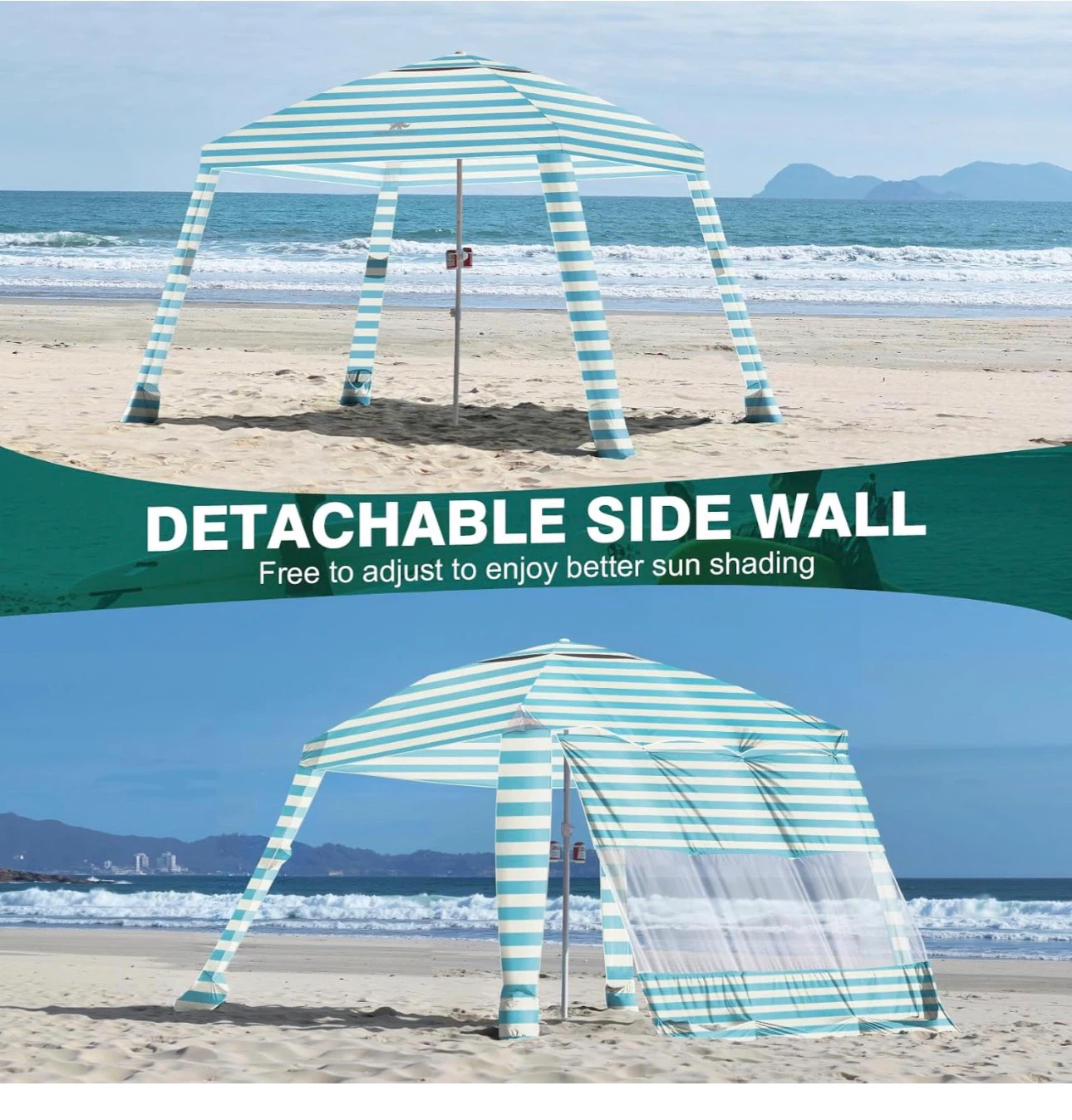 Rhino Valley Beach Cabana 8 X 8 Ft - photo 5