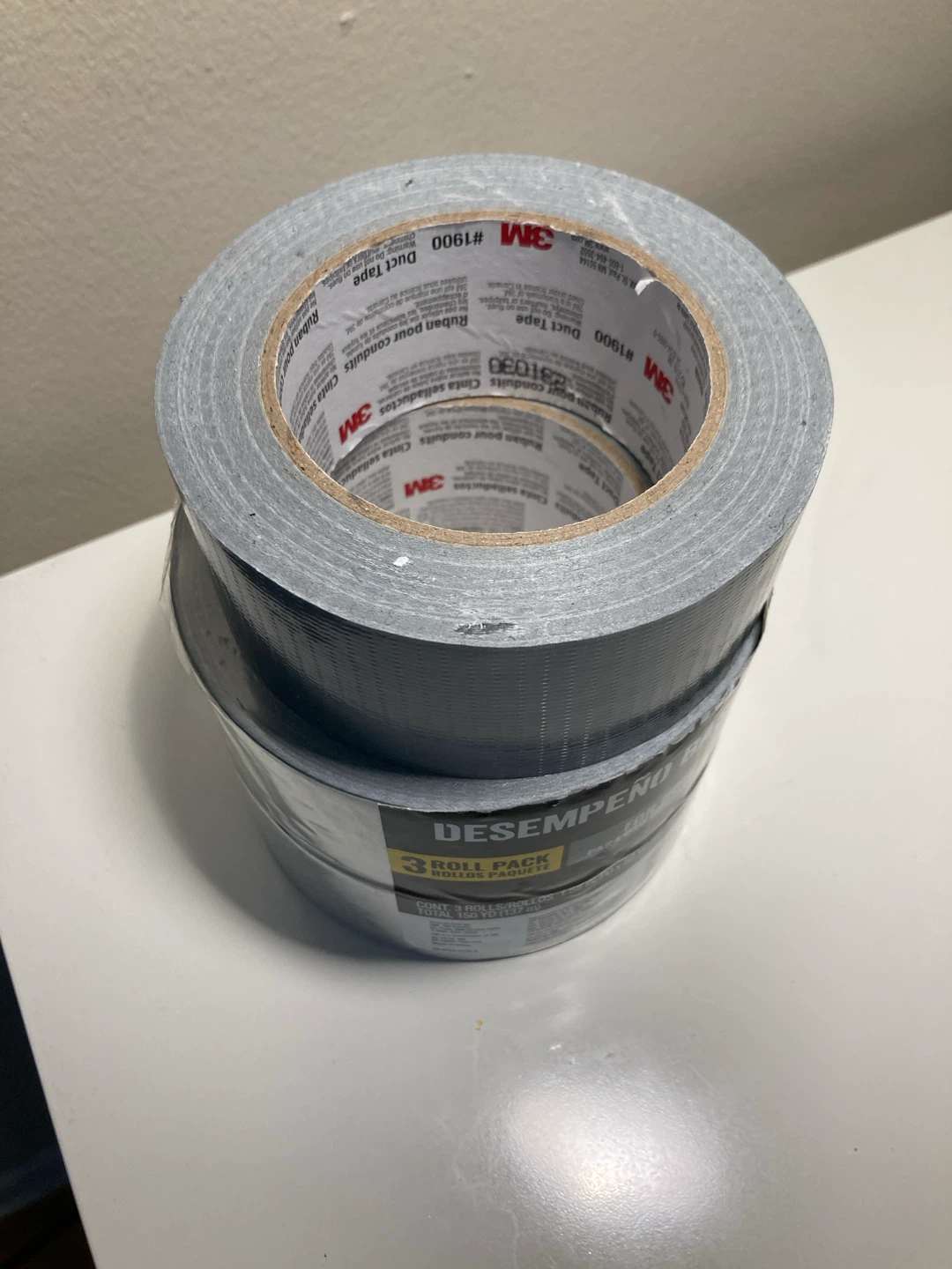 3M #1900 Duct Tape 3 Roll Pack - photo 2