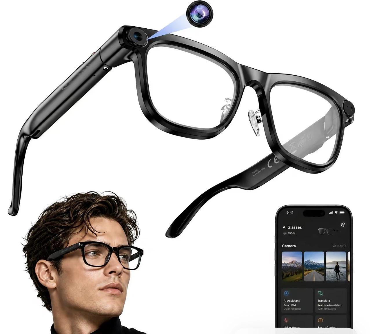 Smart Glasses Black - photo 2