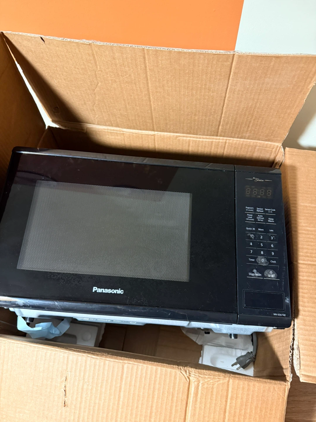 Panasonic NN-SG676B Microwave Oven 1.3 cu. ft. 1100W