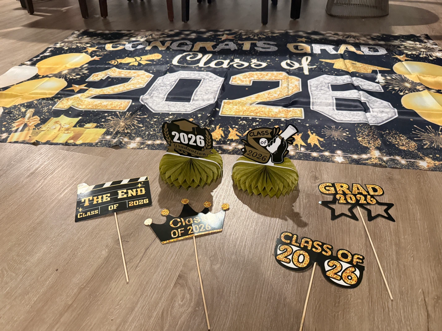 Class of 2026 Graduation Decoration Set