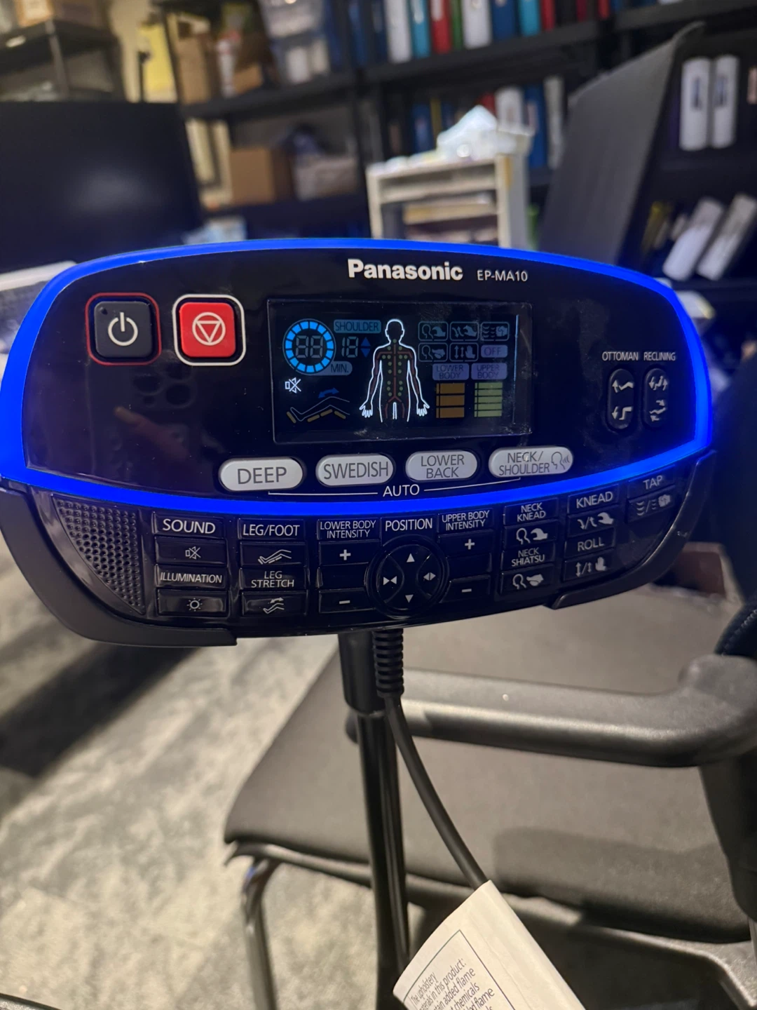 Panasonic EP-MA10 Massage Chair - photo 2