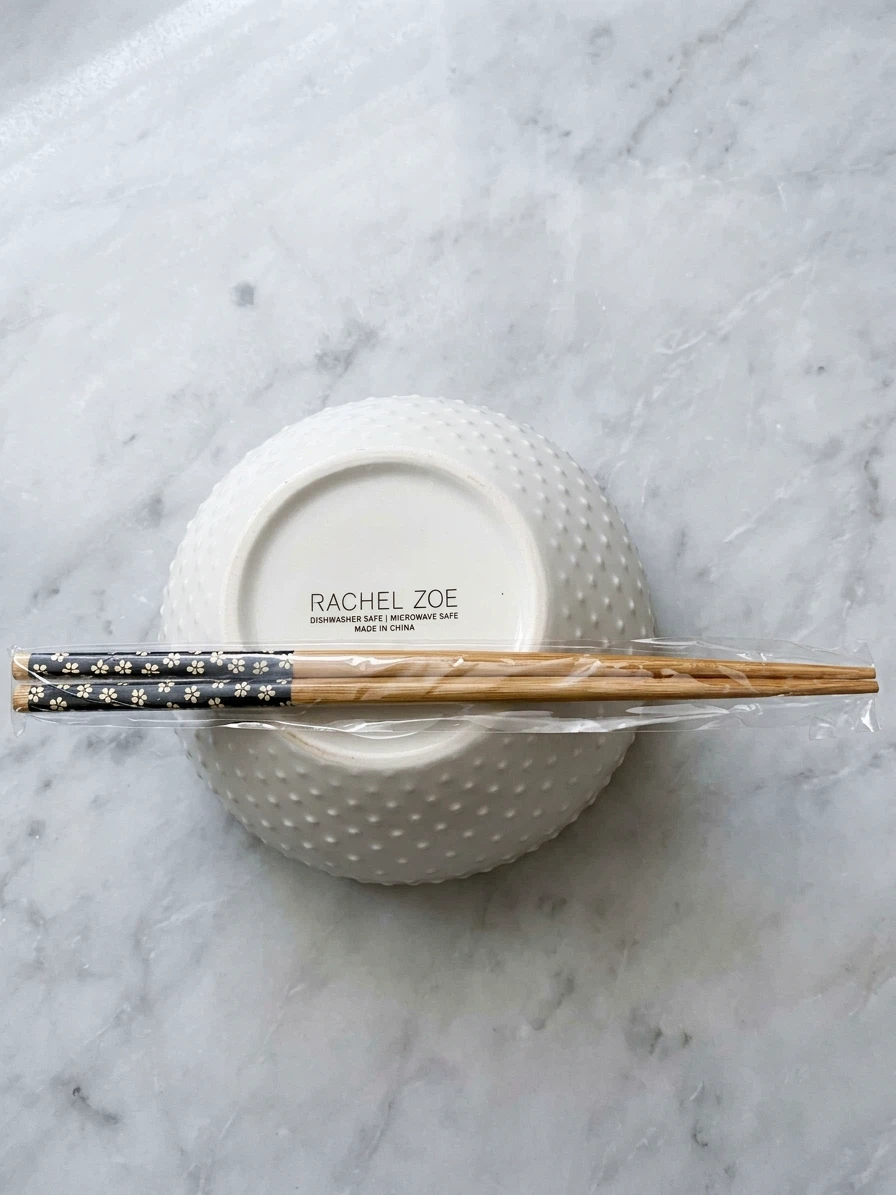 Rachel Zoe Noodle Bowl with Chopsticks - photo 5