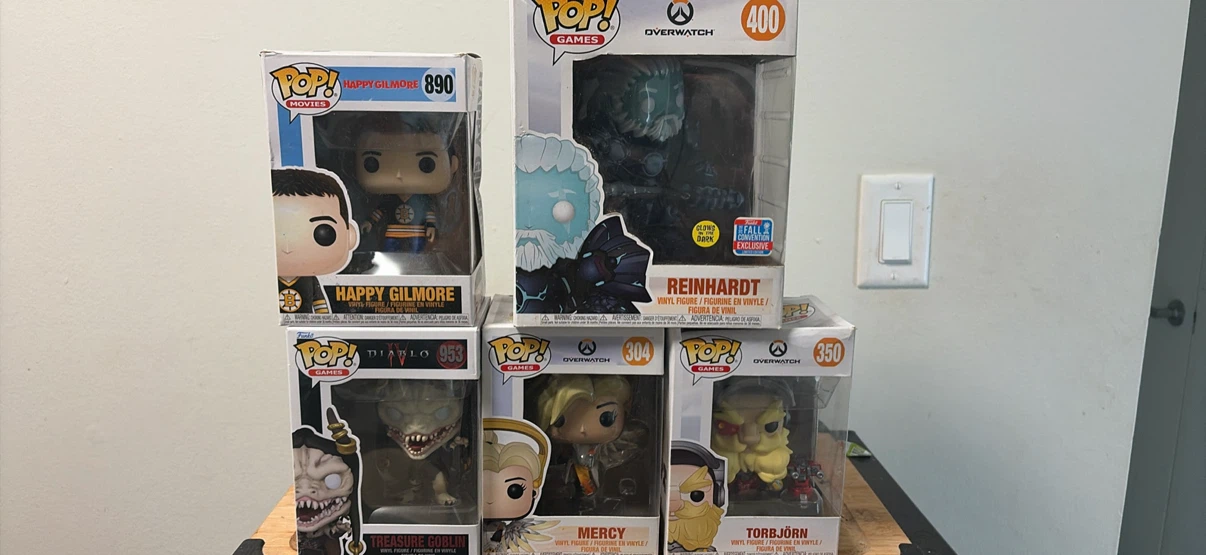 Funko Pop! Games and Movies Figures