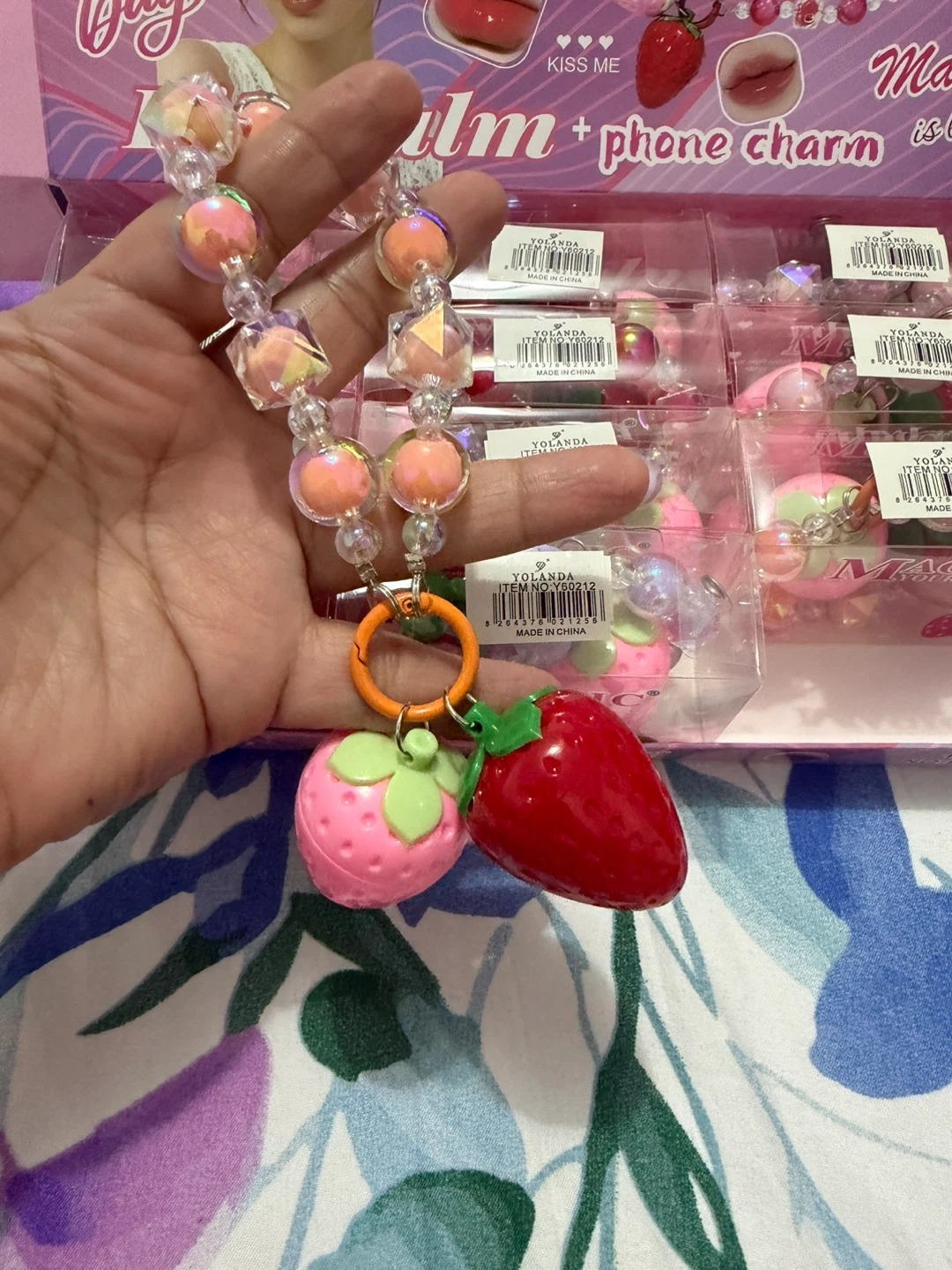 Magic Your Life Strawberry Lip Balm and Phone Charm - photo 3