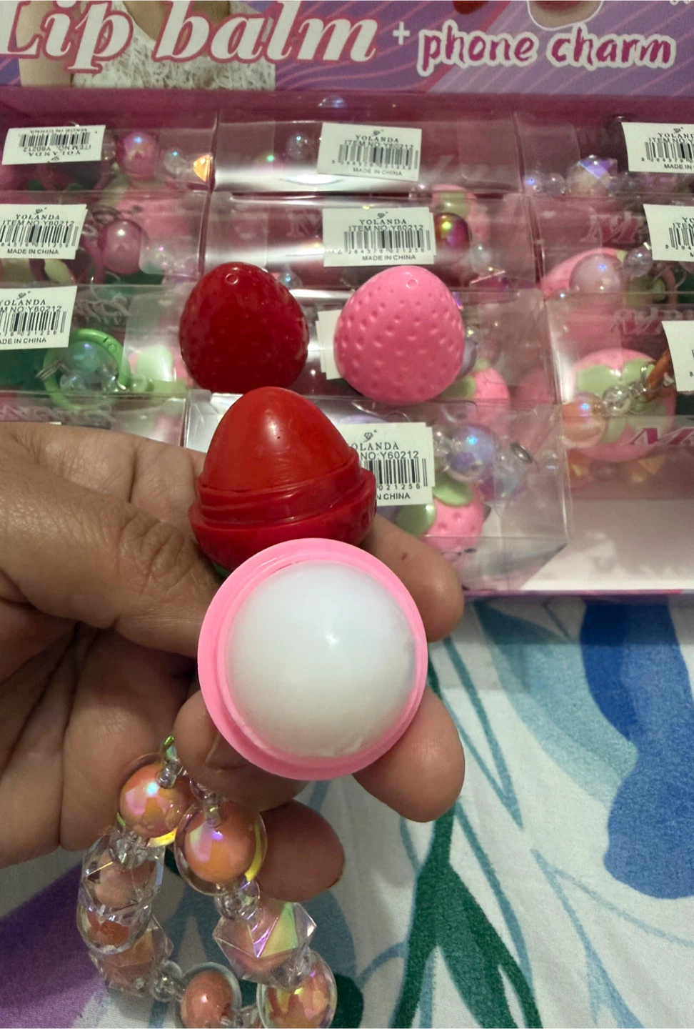 Magic Your Life Strawberry Lip Balm and Phone Charm - photo 4