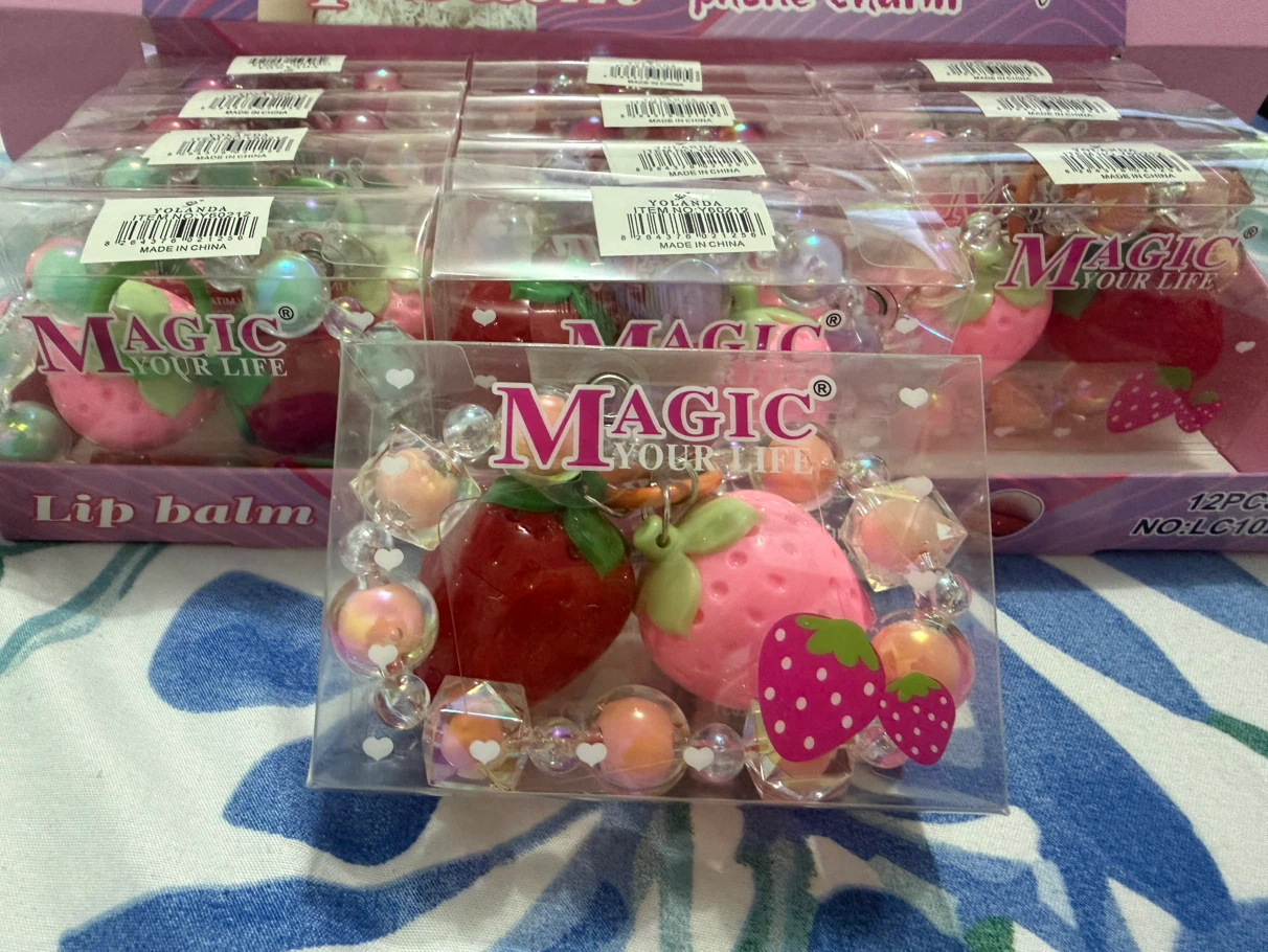 Magic Your Life Strawberry Lip Balm and Phone Charm - photo 5