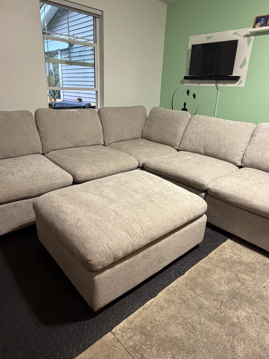Sectional Sofa with Ottoman ( Delivery Available ) - photo 2