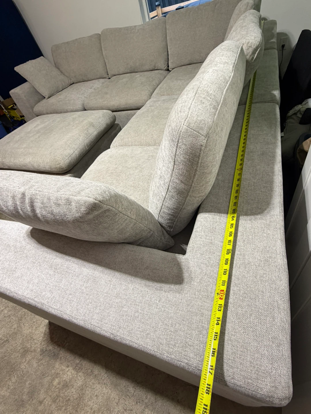 Sectional Sofa with Ottoman ( Delivery Available ) - photo 4