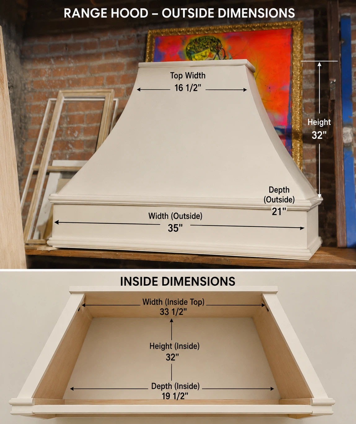 Famous Custom range hood  cover