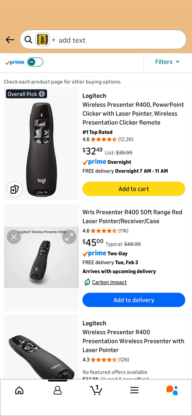 Logitech R400 Wireless Presentation Remote - photo 2