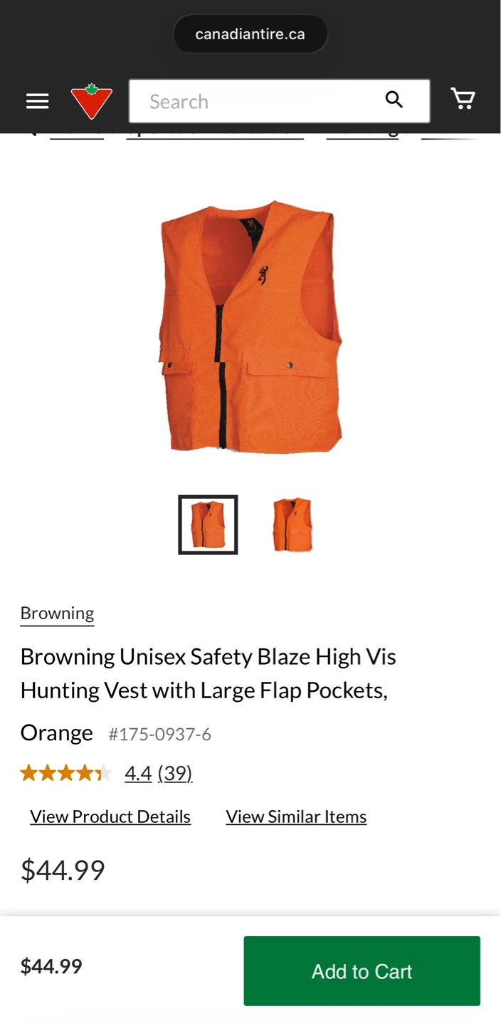 New Browning Hi-Vis Hunting Vest - photo 4
