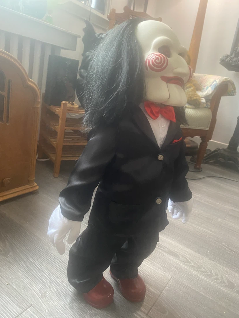 Billy the Puppet from Saw Doll RARE - photo 3