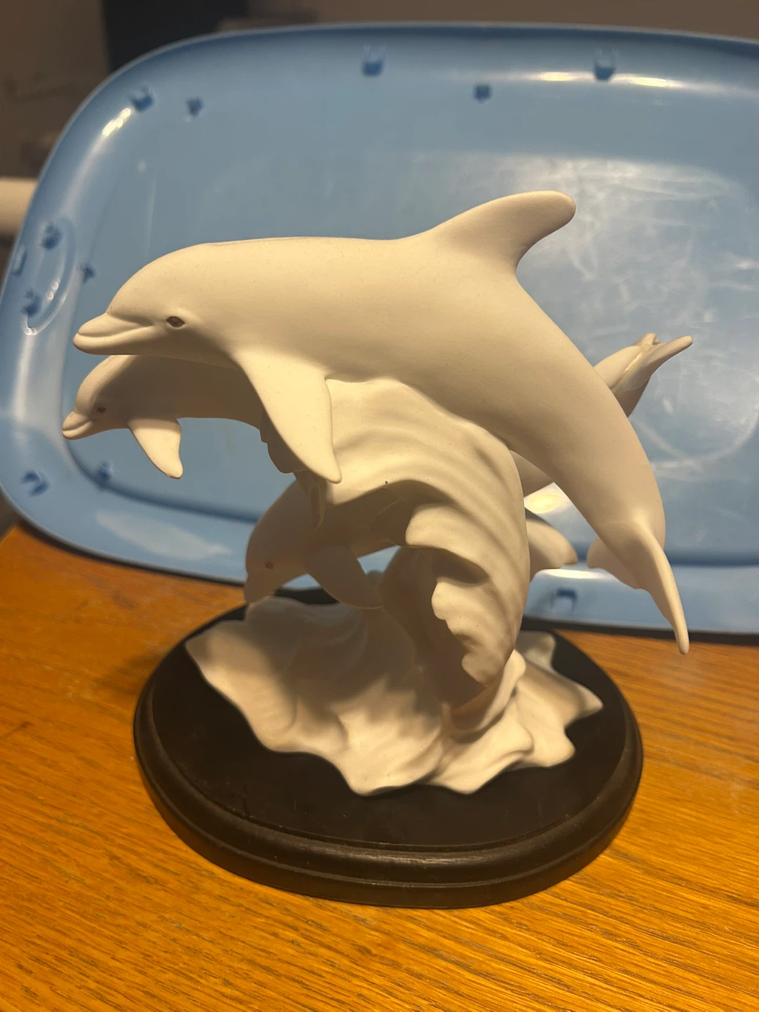 Dolphin Ceramic Figurine Sculpture