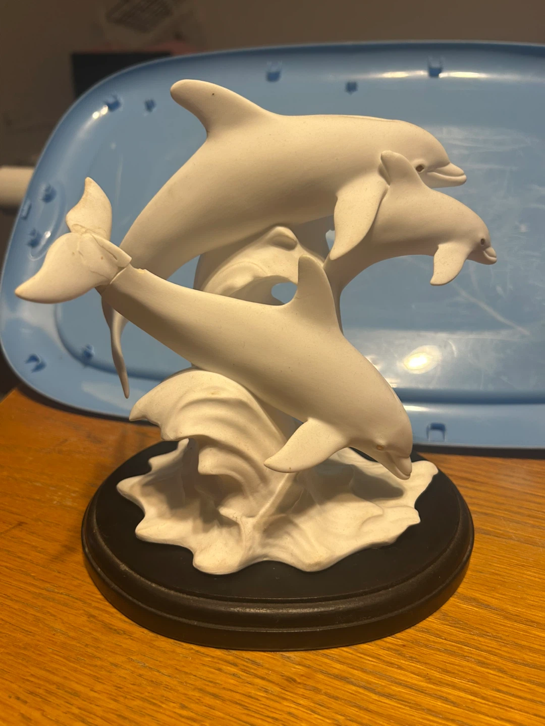 Dolphin Ceramic Figurine Sculpture - photo 2