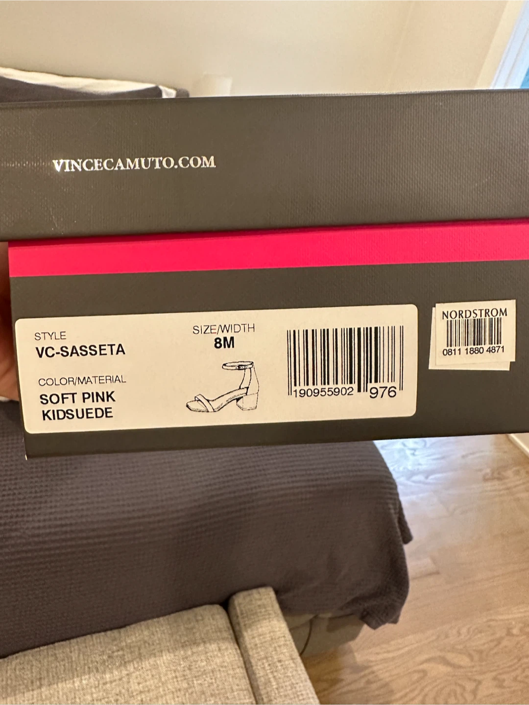 Vince Camuto VC-Sassetta Sandals Size 8M Soft Pink - photo 4