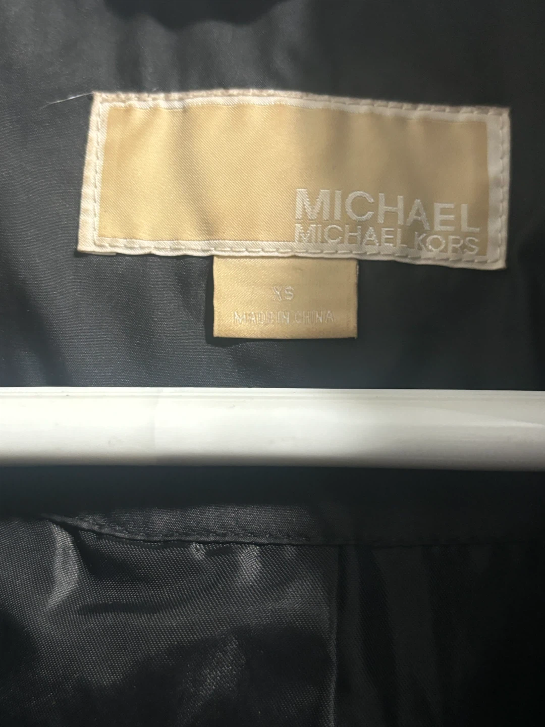 Michael Kors Black Quilted Puffer Jacket XS - photo 2