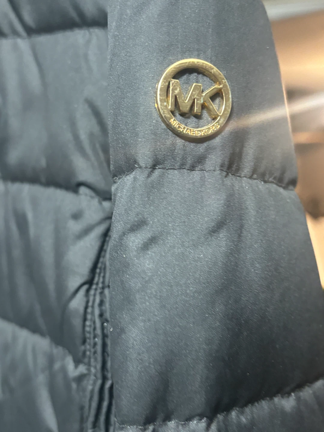 Michael Kors Black Quilted Puffer Jacket XS - photo 5