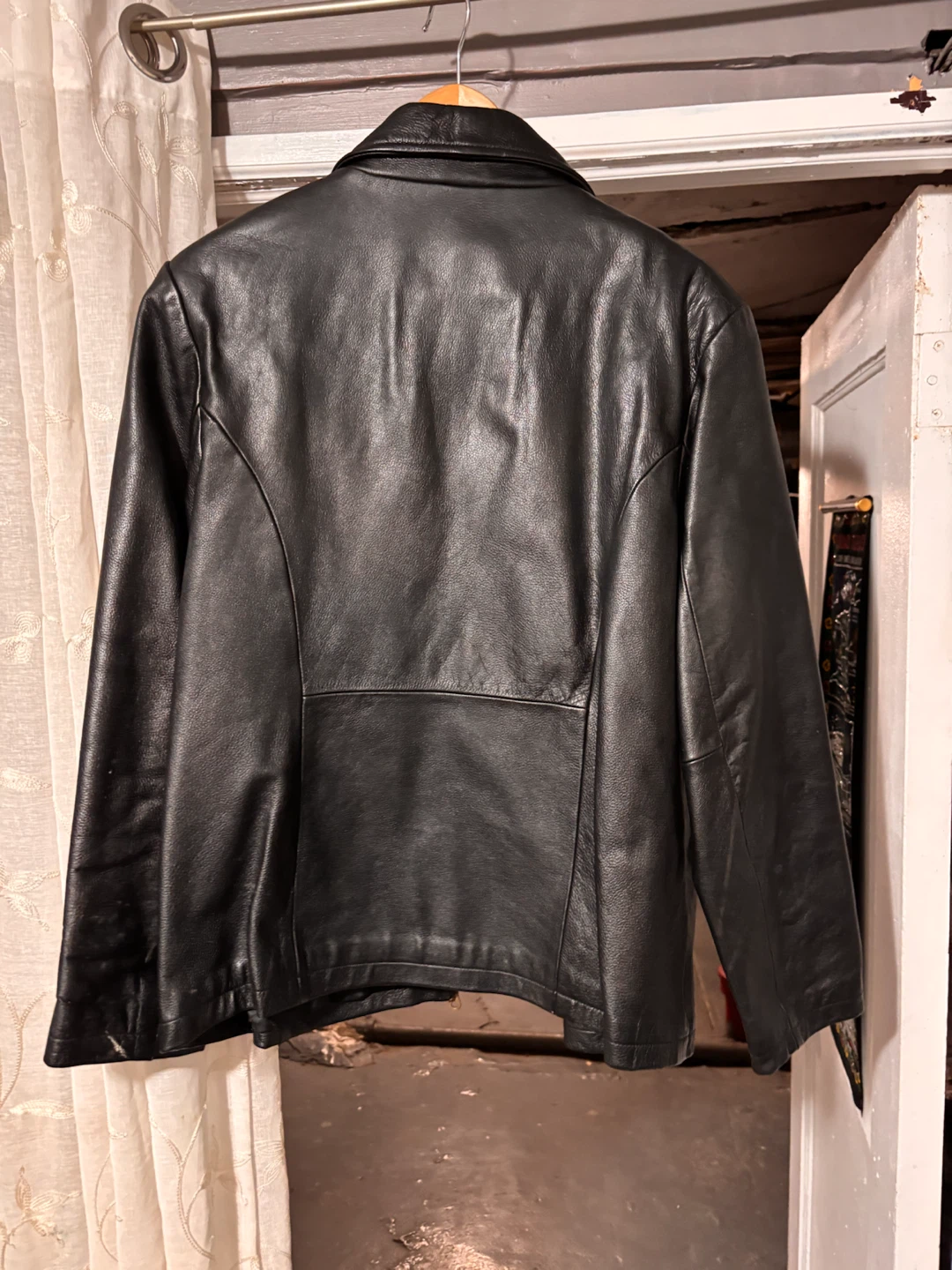 Wilda Genuine Leather Jacket Black - photo 2