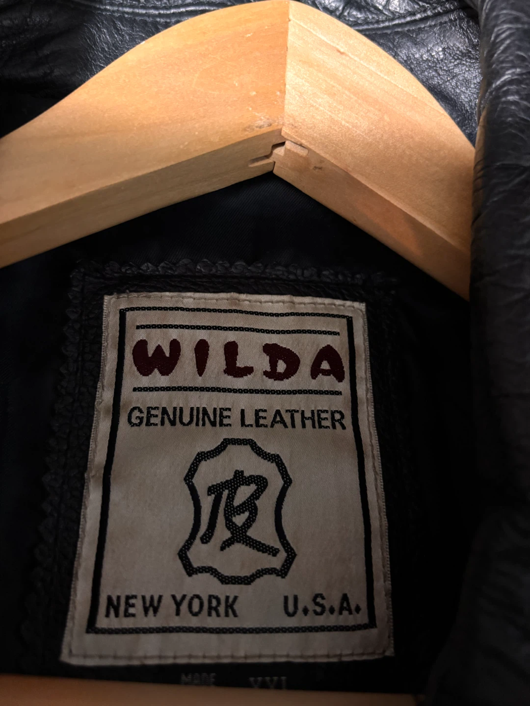 Wilda Genuine Leather Jacket Black - photo 3