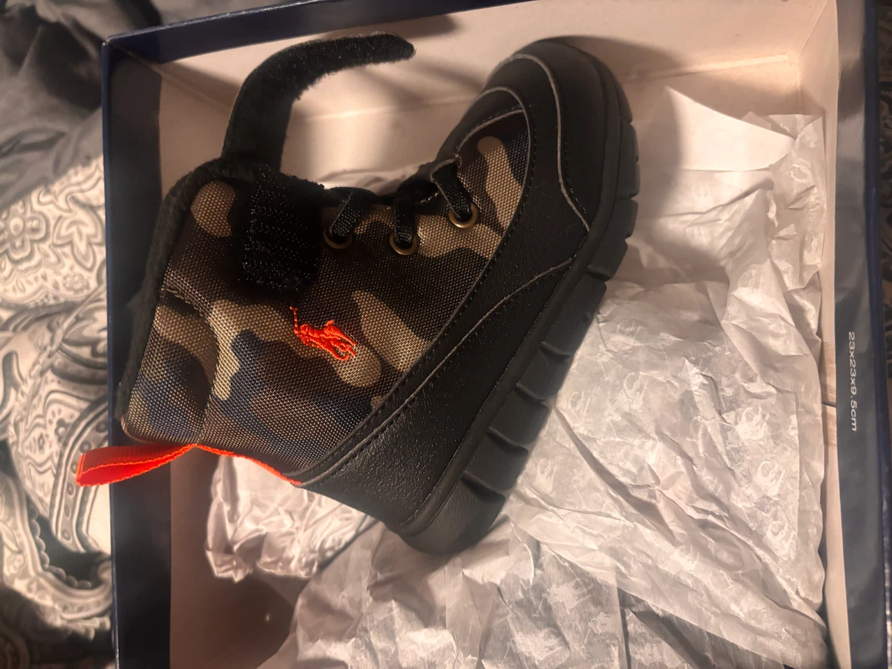 Polo Ralph Lauren Barnes Boots Toddler Size 8 - photo 4