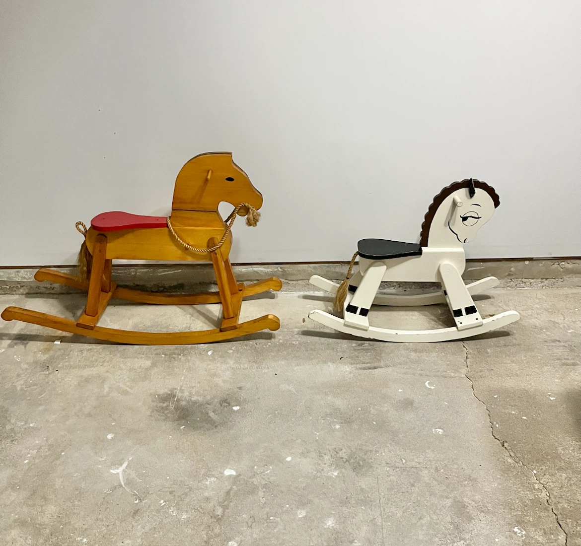 Vintage Wooden Rocking Horses! $20 each
