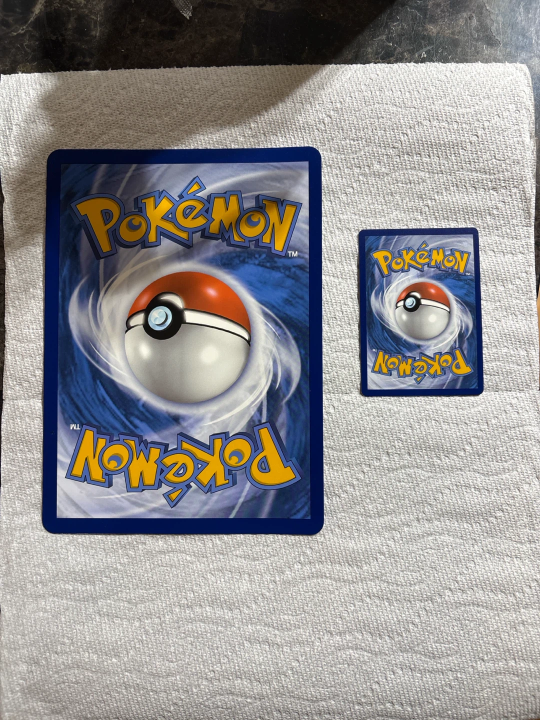 Jumbo and Standard Pikachu & Zekrom-GX Tag Team Cards - photo 2