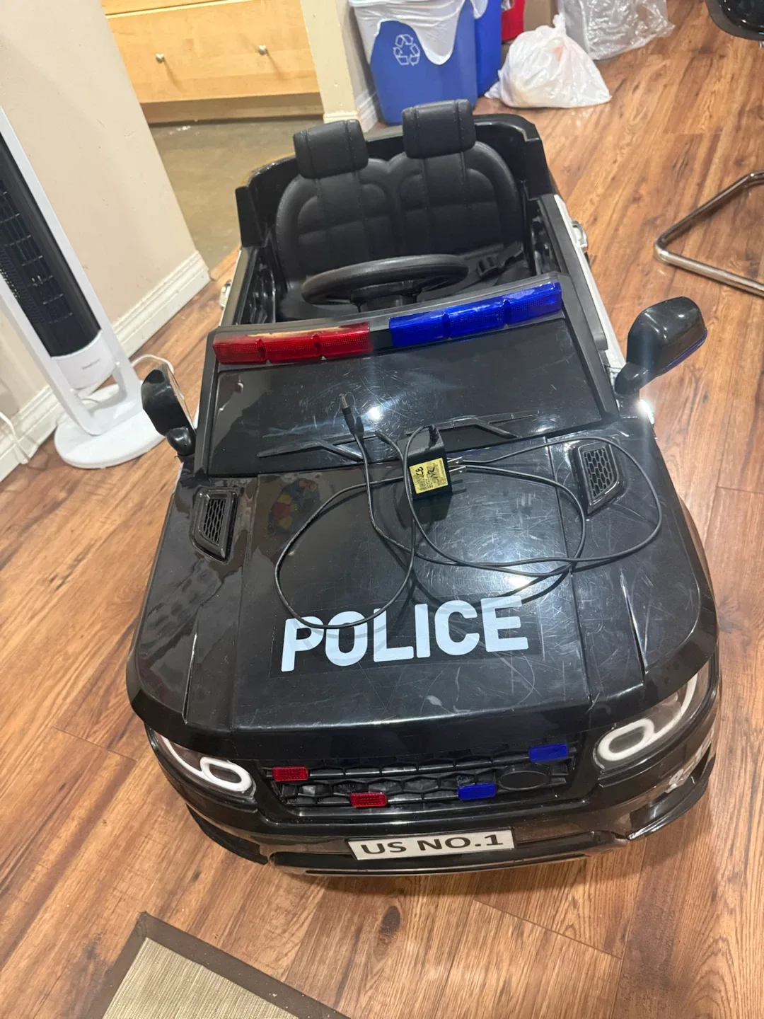 Kids Police Ride-On Car with Remote