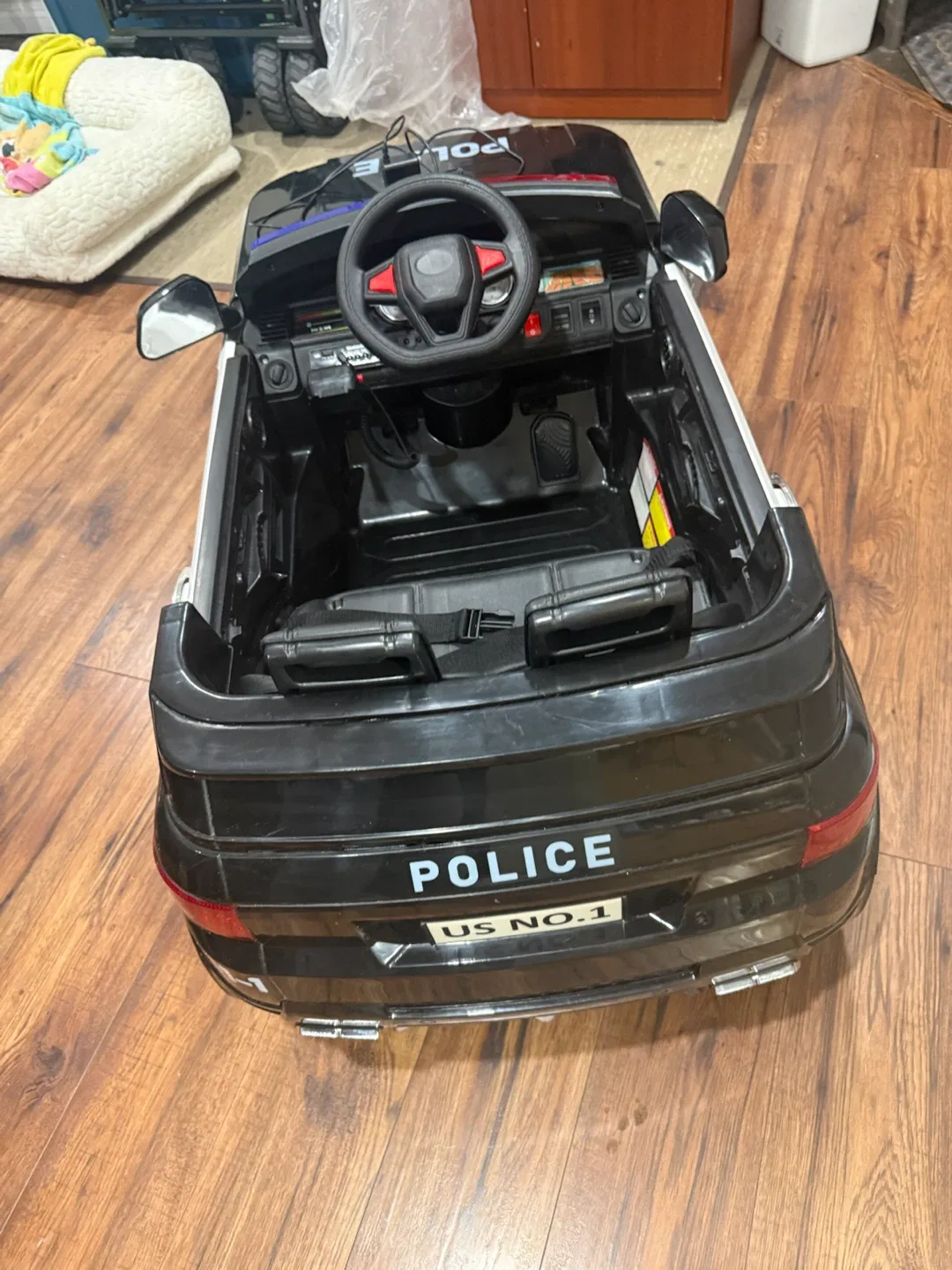 Kids Police Ride-On Car with Remote - photo 3